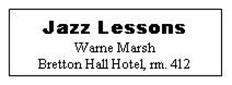 Warne Marsh ad